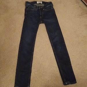 Abercrombie boys slim 11/12 dark denim jeans